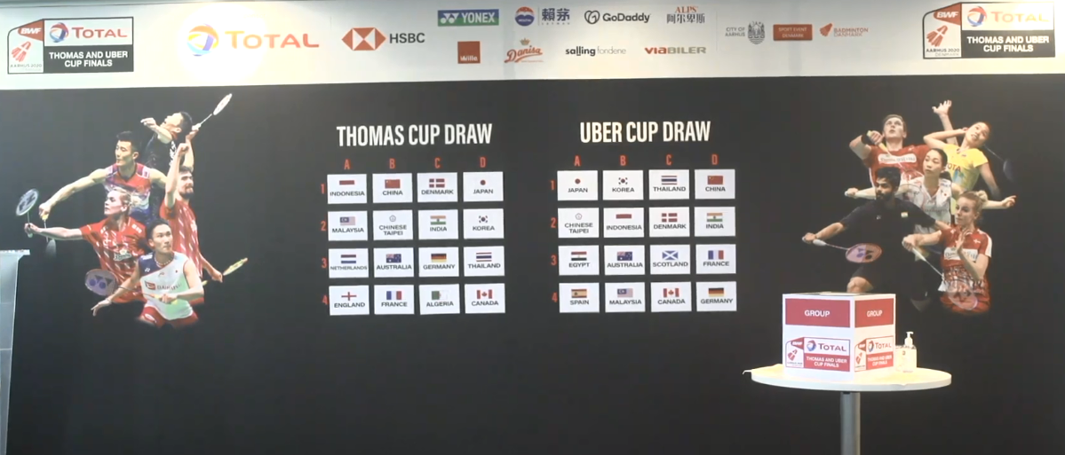 Hasil Drawing Thomas dan Uber Cup 2020: Indonesia Langsung Jumpa Malaysia