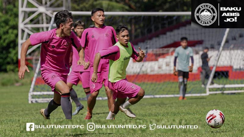 Sulut United Mulai Berkumpul 17 Agustus, Empat Pemain Absen