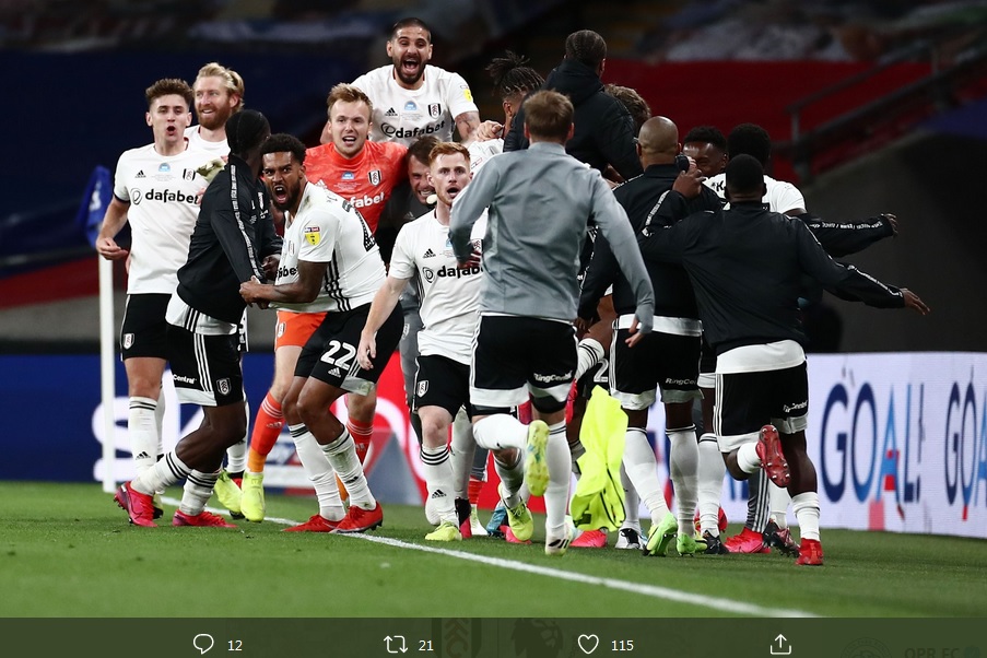 Hasil Play-off Liga Inggris: Fulham Jadi Tim Terakhir yang Promosi