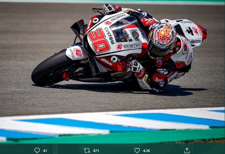 MotoGP Teruel 2020: Takaaki Nakagami Bisa Menang dengan Keunggulan 11 Detik