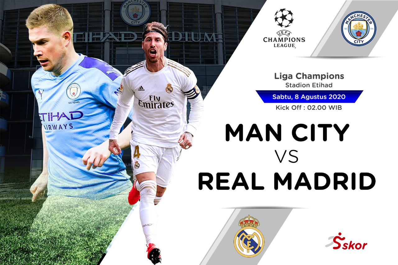 Prediksi Liga Champions: Manchester City vs Real Madrid
