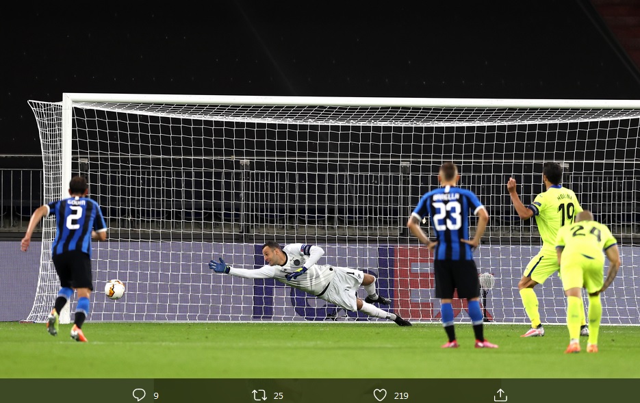 Hasil Liga Europa: Inter Milan Raih Tiket ke Perempat Final