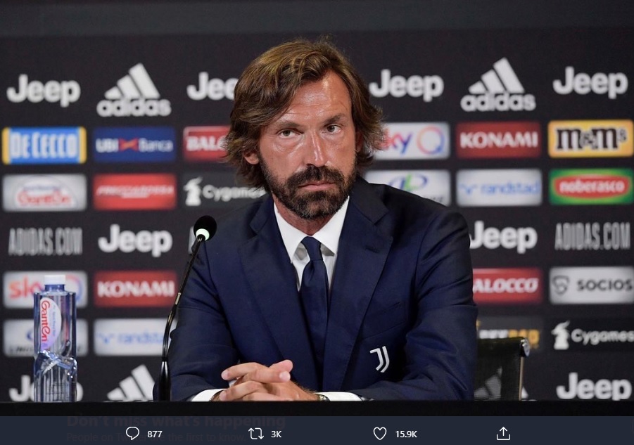 Ditahan Tim Promosi, Andrea Pirlo Sesali Kecerobohan Juventus 