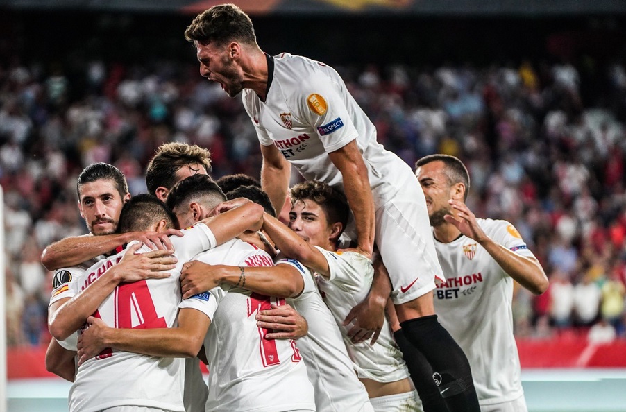 Hasil Liga Europa: Lucas Ocampos Bawa Sevilla Jumpa Manchester United