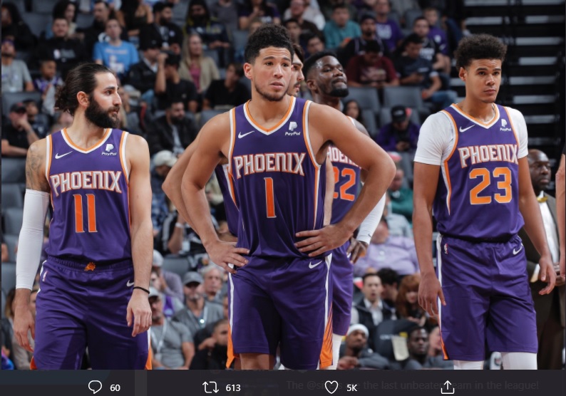 Hasil NBA Hari Ini: Phoenix Suns Lanjutkan Tren, Houston Rockets Tak Berkutik