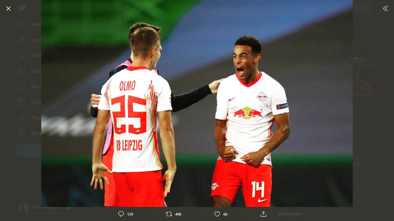Pahlawan RB Leipzig Tak Sabar Hadapi PSG di Semifinal Liga Champions