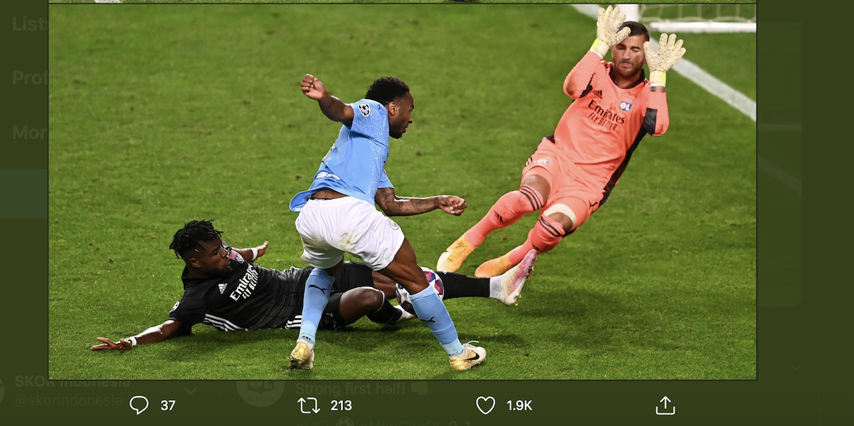 Manchester City Vs Lyon - Analisa Kejanggalan Taktik Pep Guardiola