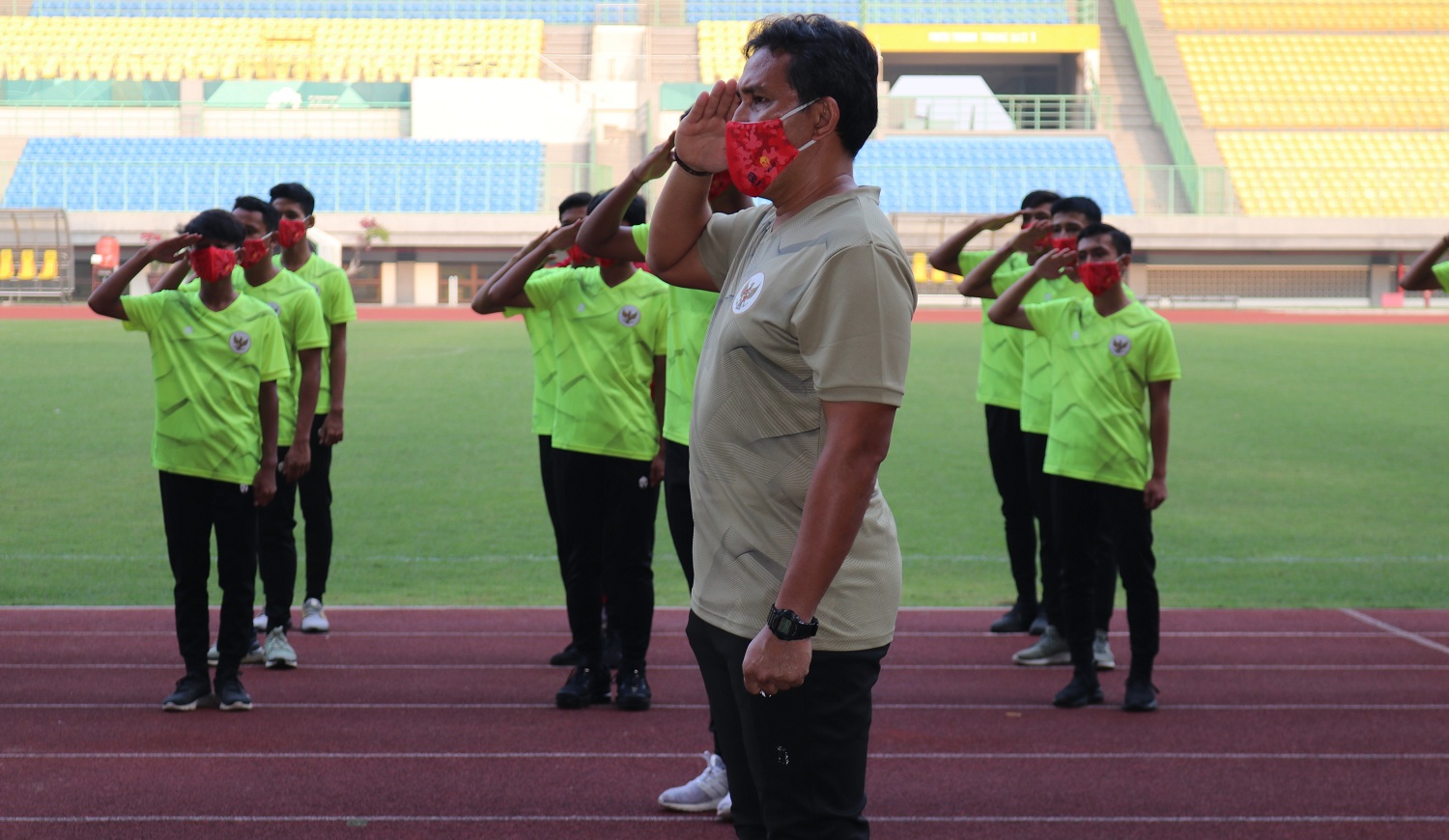 HUT RI ke-75, Upacara Bendera Jadi Agenda TC Timnas Indonesia U-16