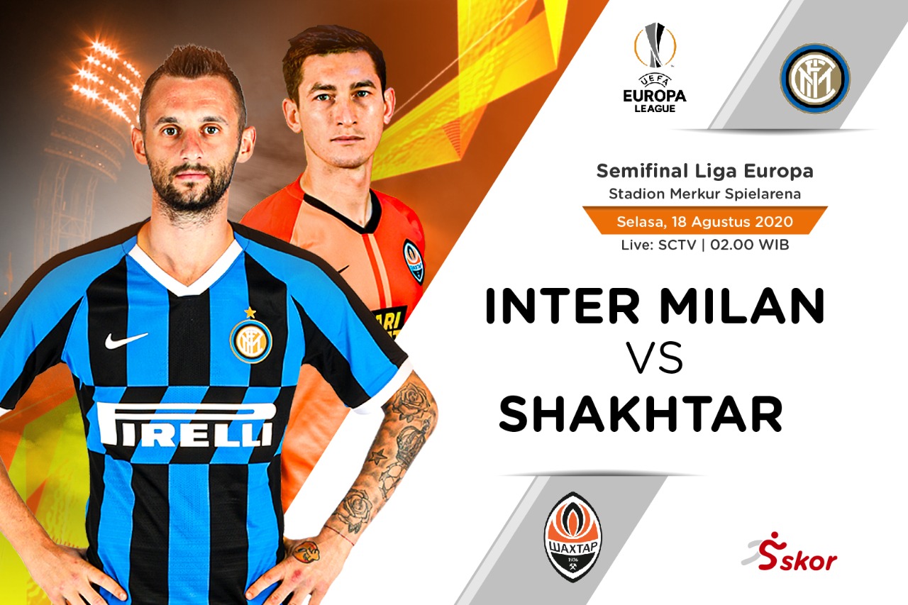 Link Live Streaming Liga Europa: Inter Milan vs Shakhtar Donetsk