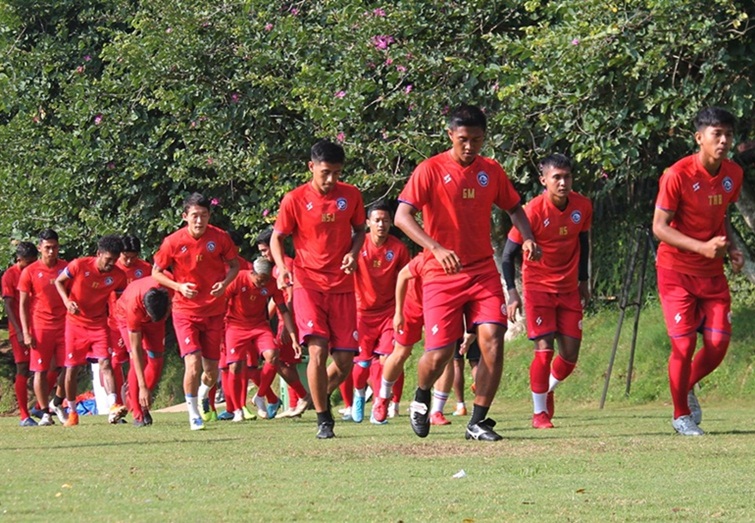 Tim Pelatih Arema FC Minta Pemain U-20 Buktikan Kualitas jika Ingin Promosi ke Tim Utama
