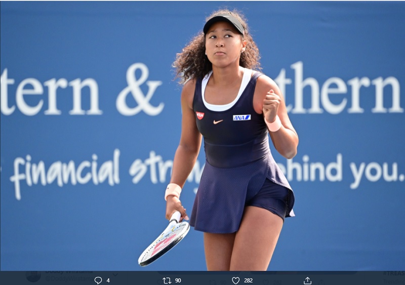 Sempat Diragukan, Naomi Osaka Pastikan Tiket Babak Kedua US Open 2020
