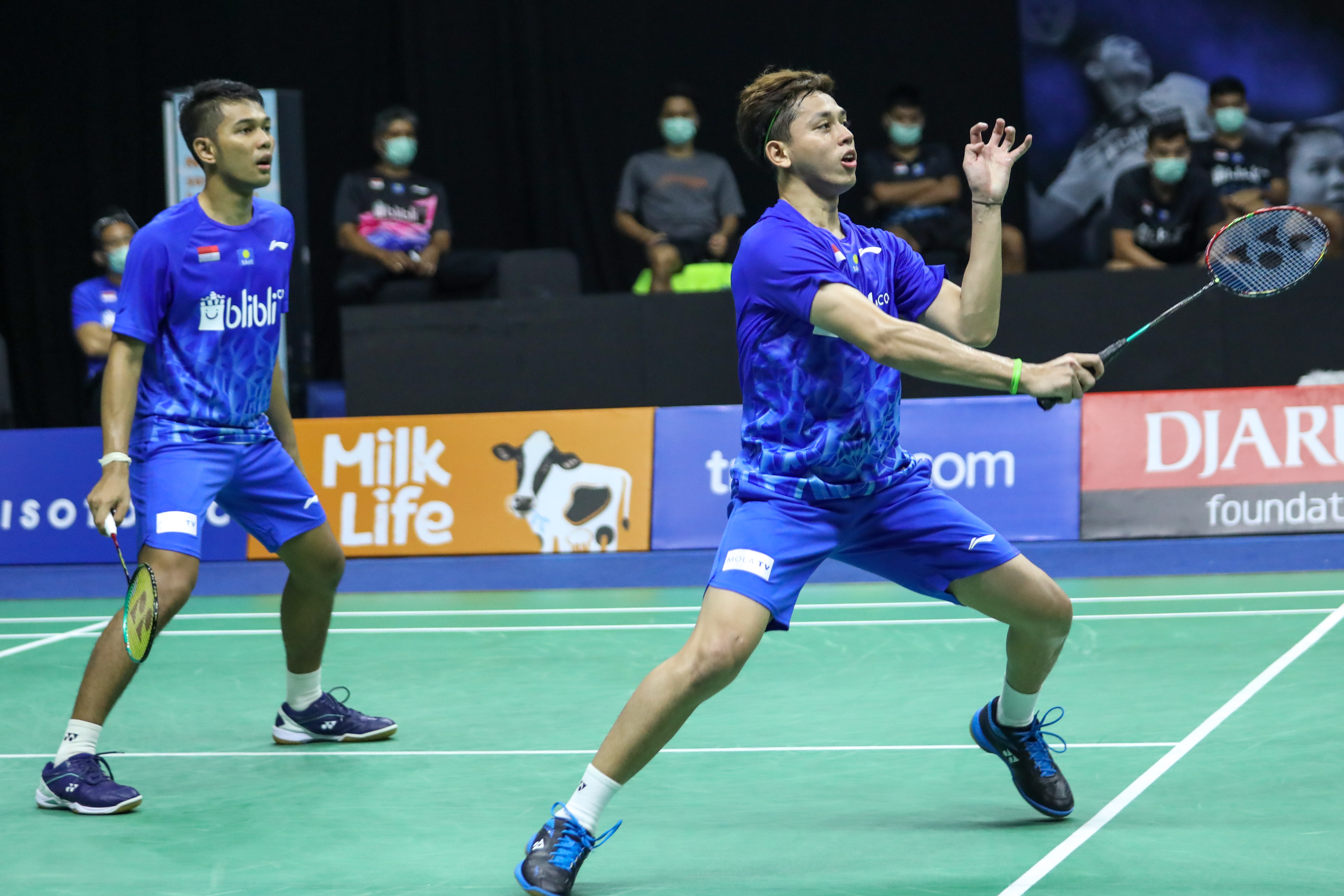 Gugur di Yonex Thailand Open 2021, Fajar/Rian Akui Performa Leo/Daniel Lebih Bagus