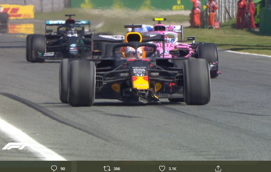 Red Bull Racing Ungkap Penyebab Kecelakaan Max Verstappen di Monza 