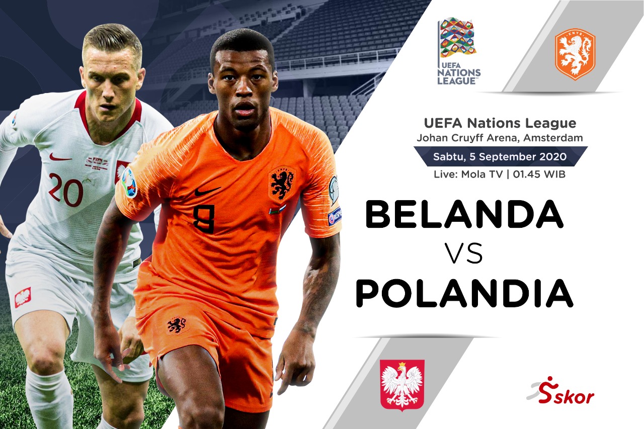Prediksi UEFA Nations League: Belanda vs Polandia
