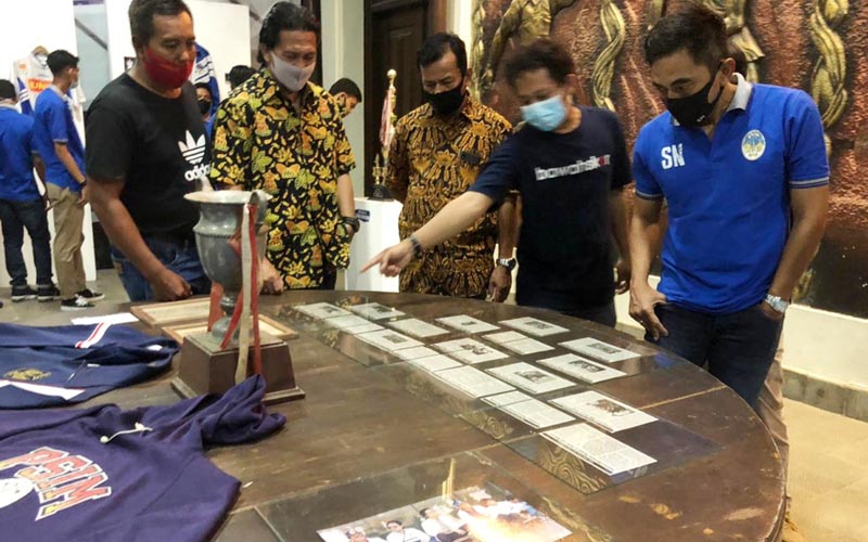 PSIM Legend Gelar Pameran Memorabilia HUT Ke-91 Laskar Mataram