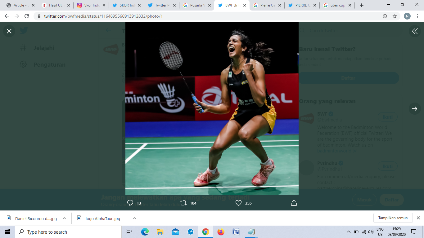 Gagal Juara Swiss Open 2021, Pusarla V Sindhu Dikritik Media Lokal