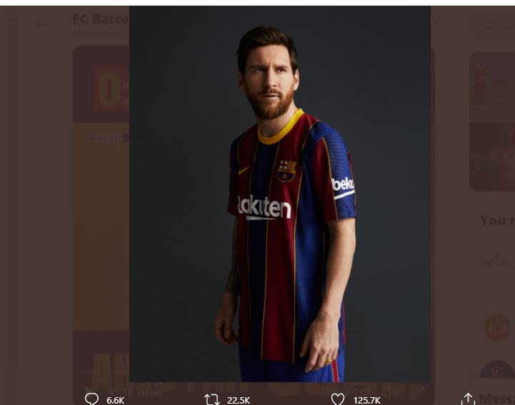 Cetak Brace untuk Barcelona, Ansu Fati Justru Puji Lionel Messi