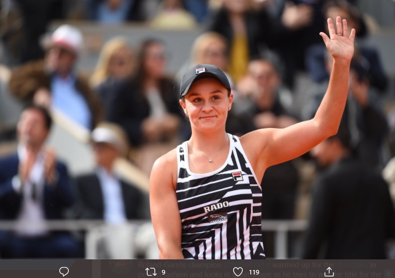 Gagal Juara Madrid Open 2021, Ashleigh Barty Mengaku Kewalahan Hadapi Rival di Final
