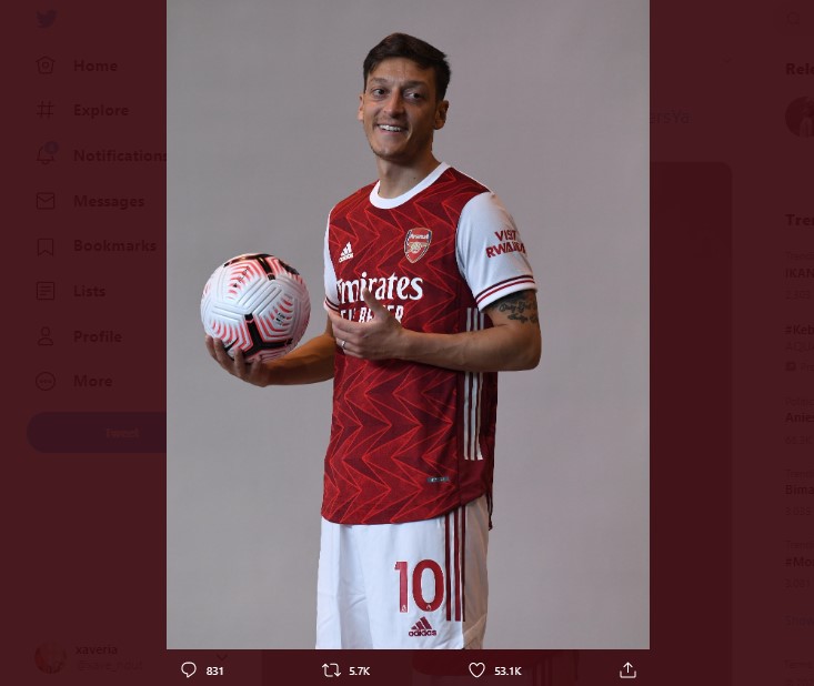 Telantarkan Mesut Ozil, MIkel Arteta Dikecam Eks-Pemain Arsenal