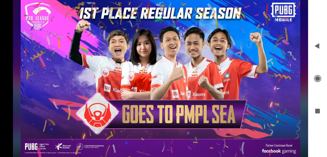 Dipimpin Bigetron Red Aliens, Ini Wakil Indonesia untuk PMPL SEA Final Season 2