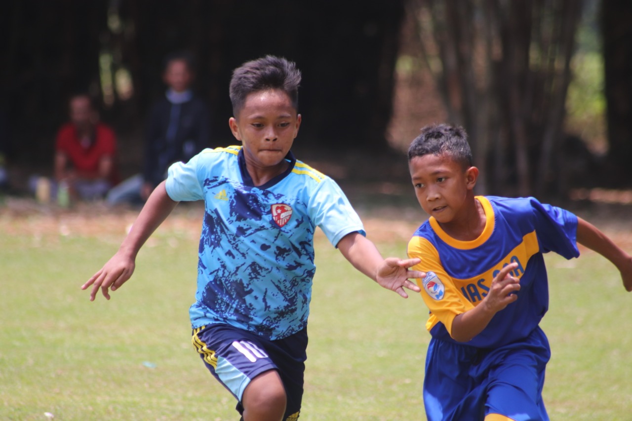 Liga TopSkor U-12: Lawan Grogi, Tik Tak Football First Menang tapi Belum Maksimal
