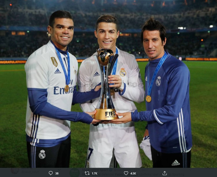 Pujian Fabio Coentrao untuk Real Madrid dan Cristiano Ronaldo: Terbaik di Dunia