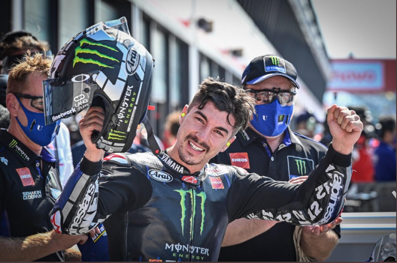 Hasil MotoGP Emilia Romagna 2020: Maverick Vinales Menang, MotoGP 2020 Punya 6 Juara
