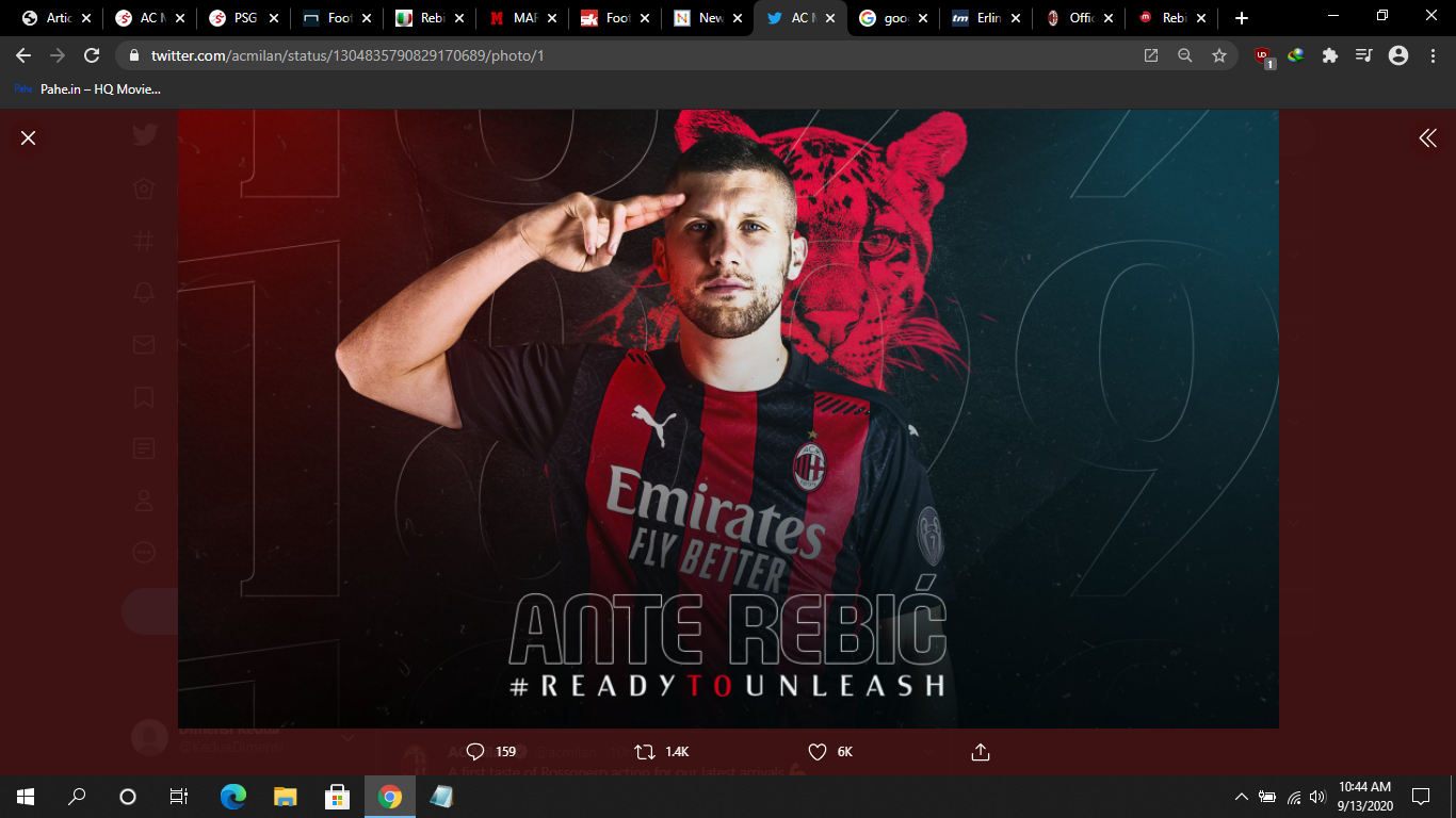 Ante Rebic di AC Milan, dari Pinjaman kini Permanen