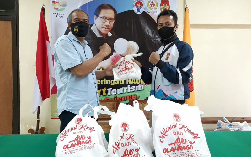 Empat Pengda Cabor di Yogyakarta Terima Bantuan APD dari Kemenpora