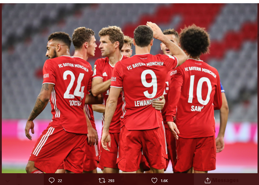 Kemenangan 8-0 Disebut Hansi Flick Penanda Kesiapan Bayern Munchen Musim Ini