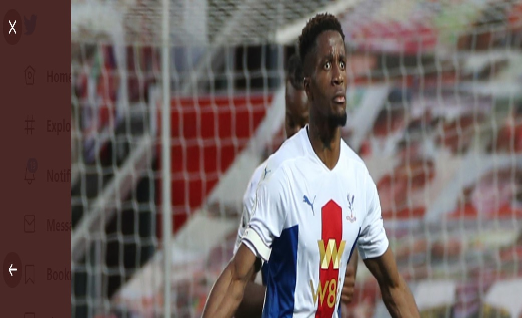 Rasa Bangga Wilfried Zaha Bisa Permalukan Manchester United di Old Trafford