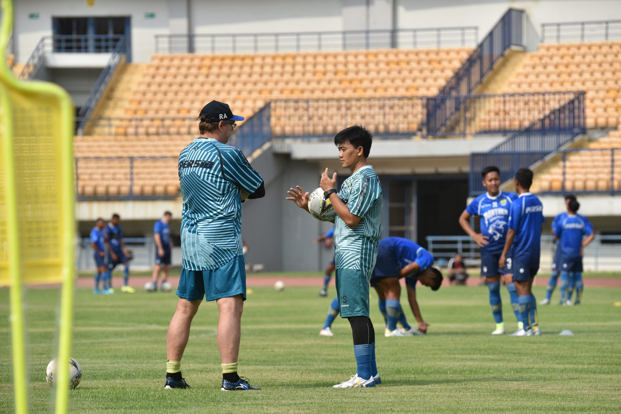 Pelatih Puas Dengan Menu Latihan Anaerobik yang Dijalani Para Pemain Persib