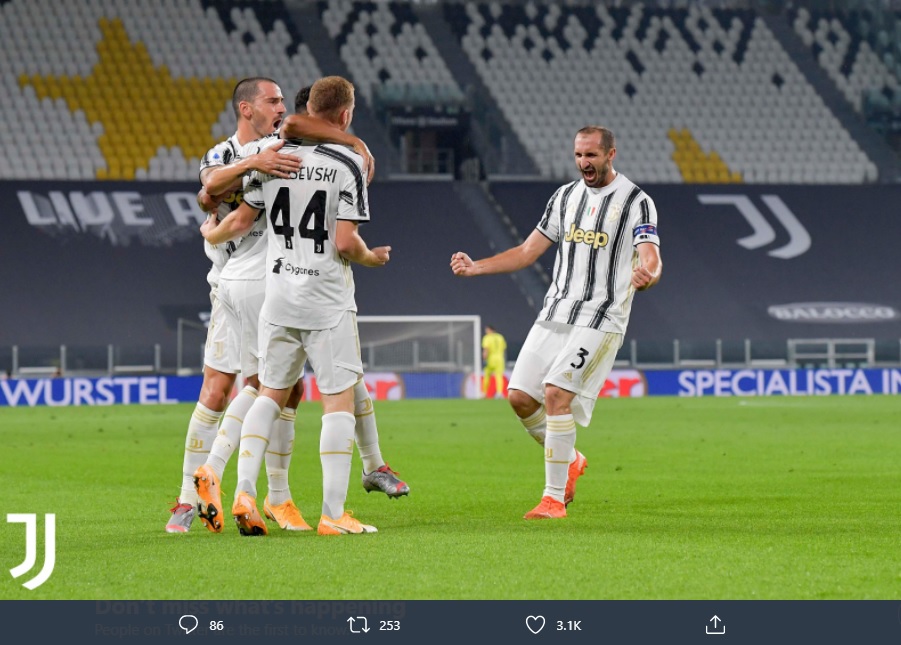 Hasil Liga Italia: Debut Sempurna Andrea Pirlo, Juventus Sikat Sampdoria