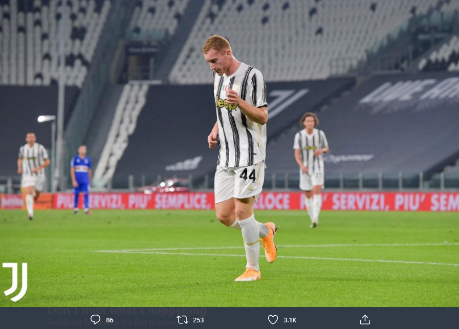 Cetak Gol Perdana Juventus Era Pirlo, Kulusevski Puji Sang Pelatih