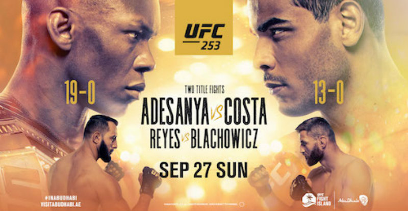 UFC 253: Fakta-fakta Menarik Menuju Pertarungan Israel Adesanya vs Paulo Costa