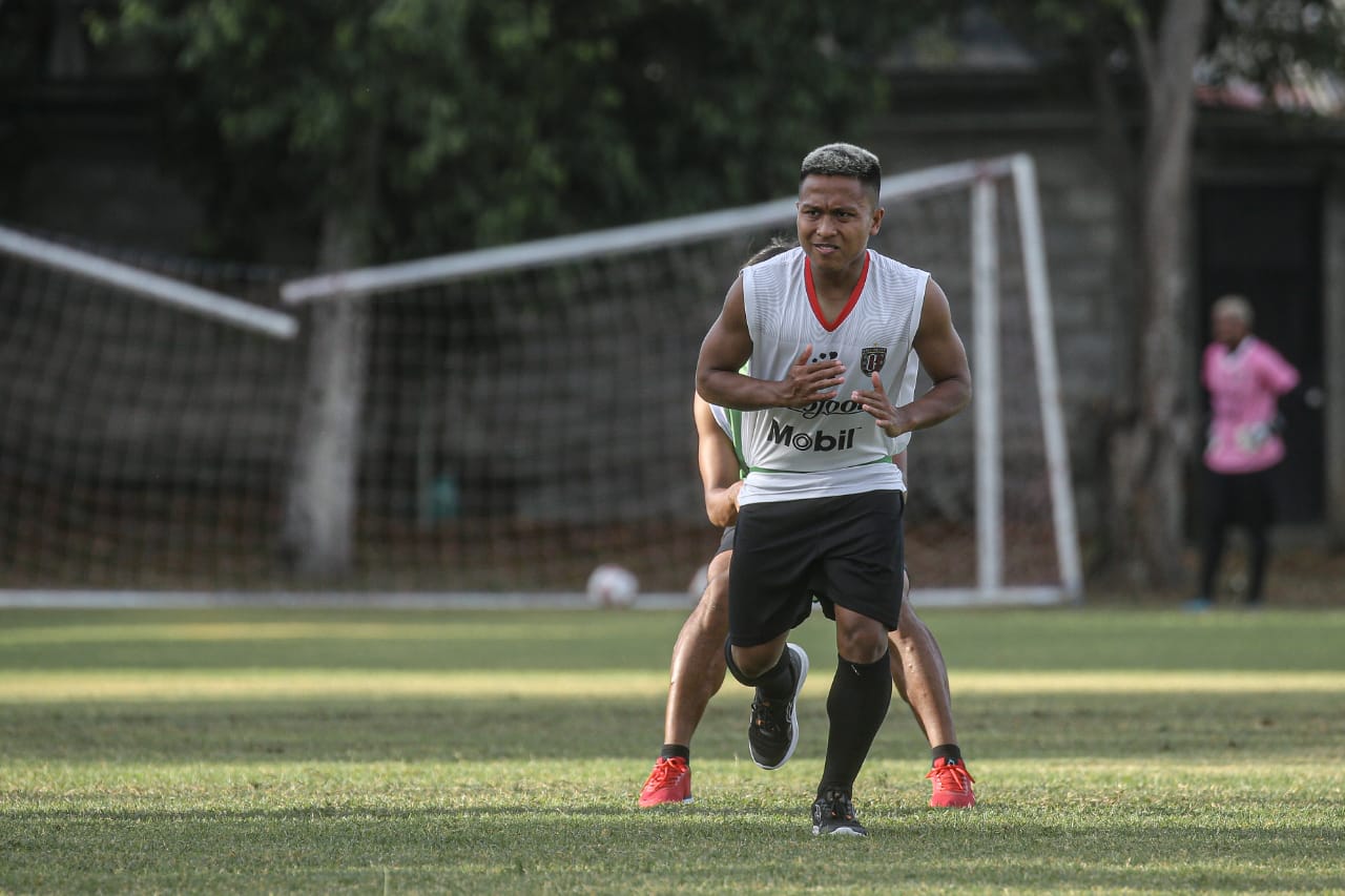 Santai Jadi Sikap Winger Bali United saat Berkompetisi di Tengah Pandemi