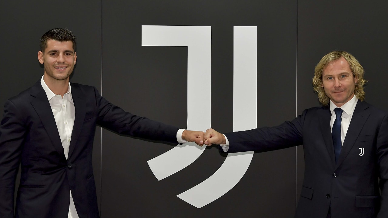 Alvaro Morata Resmi Jadi Pemain Nomor 9 Juventus