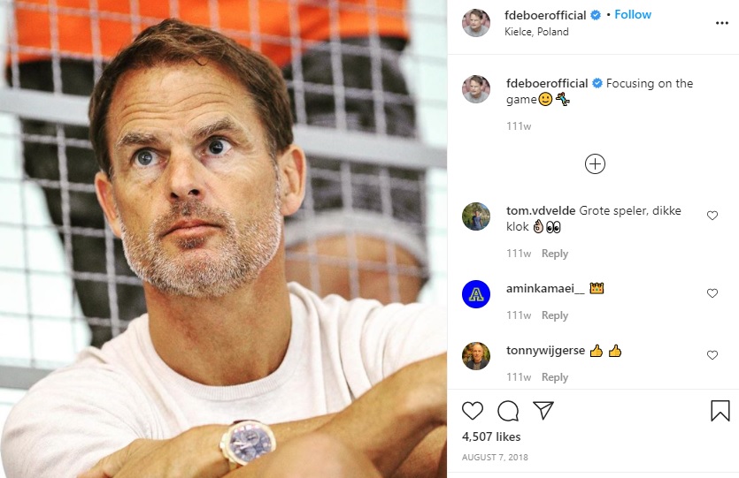 Frank de Boer Bakal Gantikan Ronald Koeman di Timnas Belanda