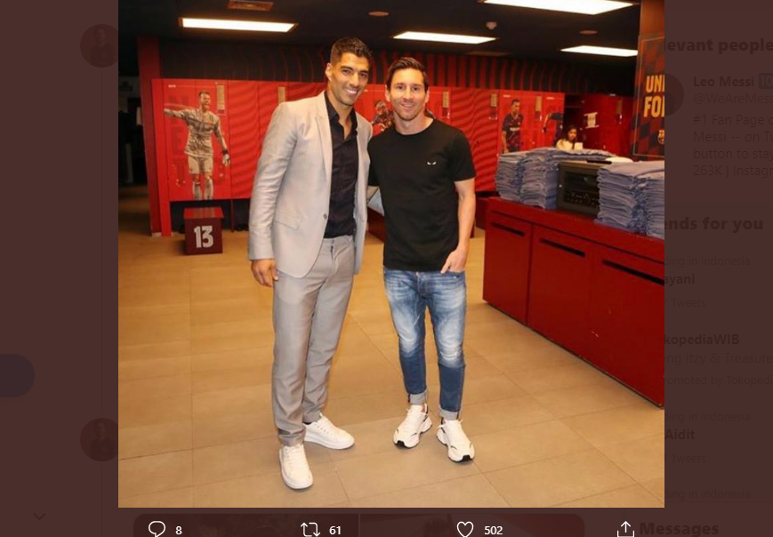 Akhirnya, Lionel Messi Kecam "Pengusiran" Luis Suarez dari Barcelona