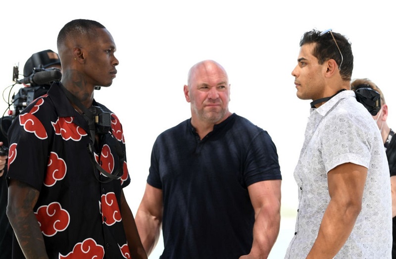 UFC 253: Jelang Duel, Israel Adesanya dan Paulo Costa Gelar Psywar