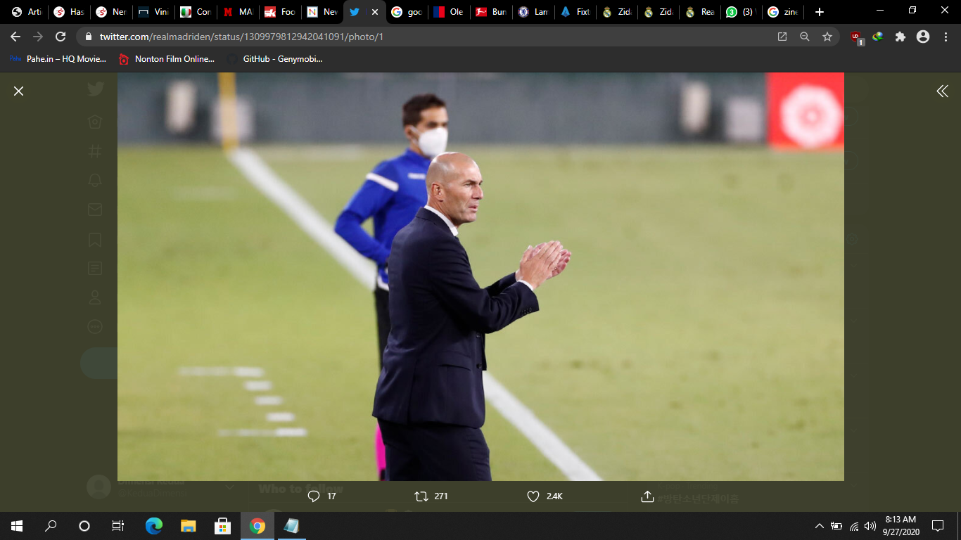 Zinedine Zidane Ungkap Kunci Kemenangan Real Madrid atas Inter Milan
