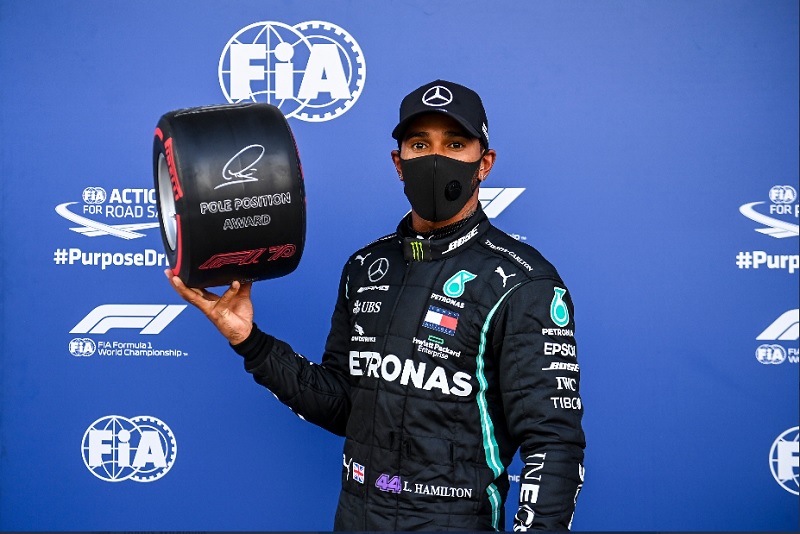 Hasil Kualifikasi F1 GP Portugal 2020: Lewis Hamilton Patenkan Pole Position ke-97