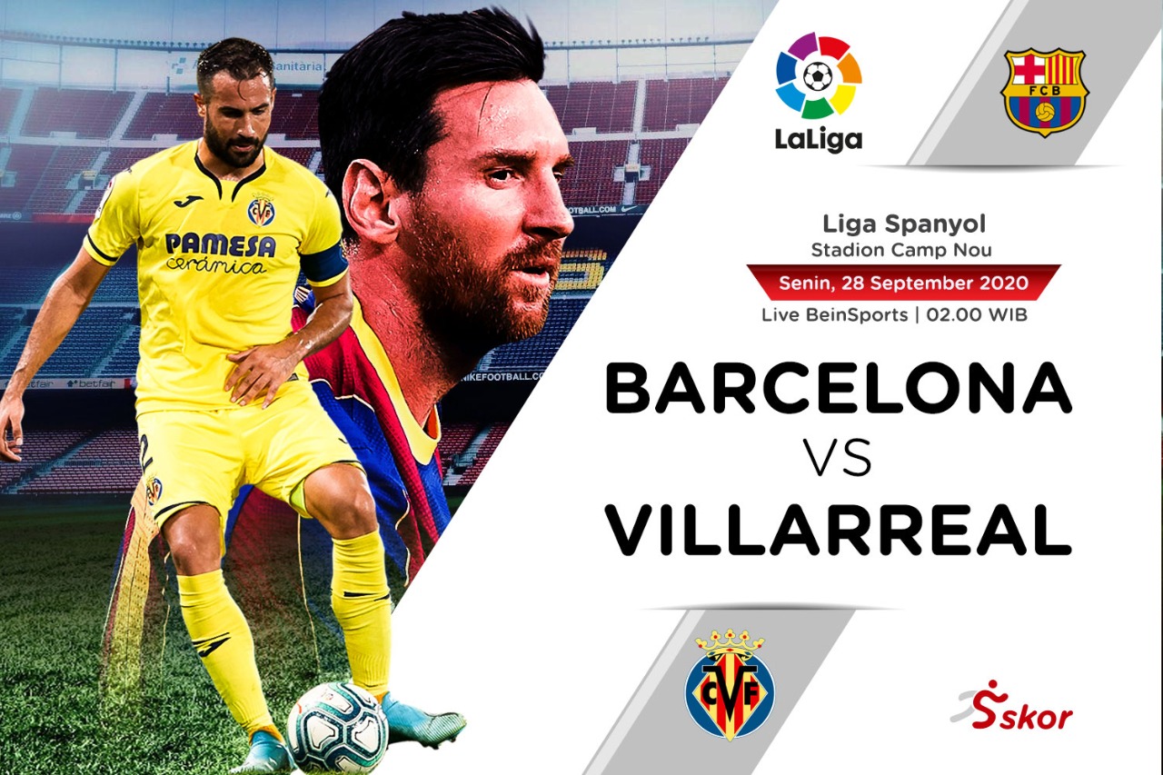 Link Live Streaming Liga Spanyol: Barcelona vs Villarreal