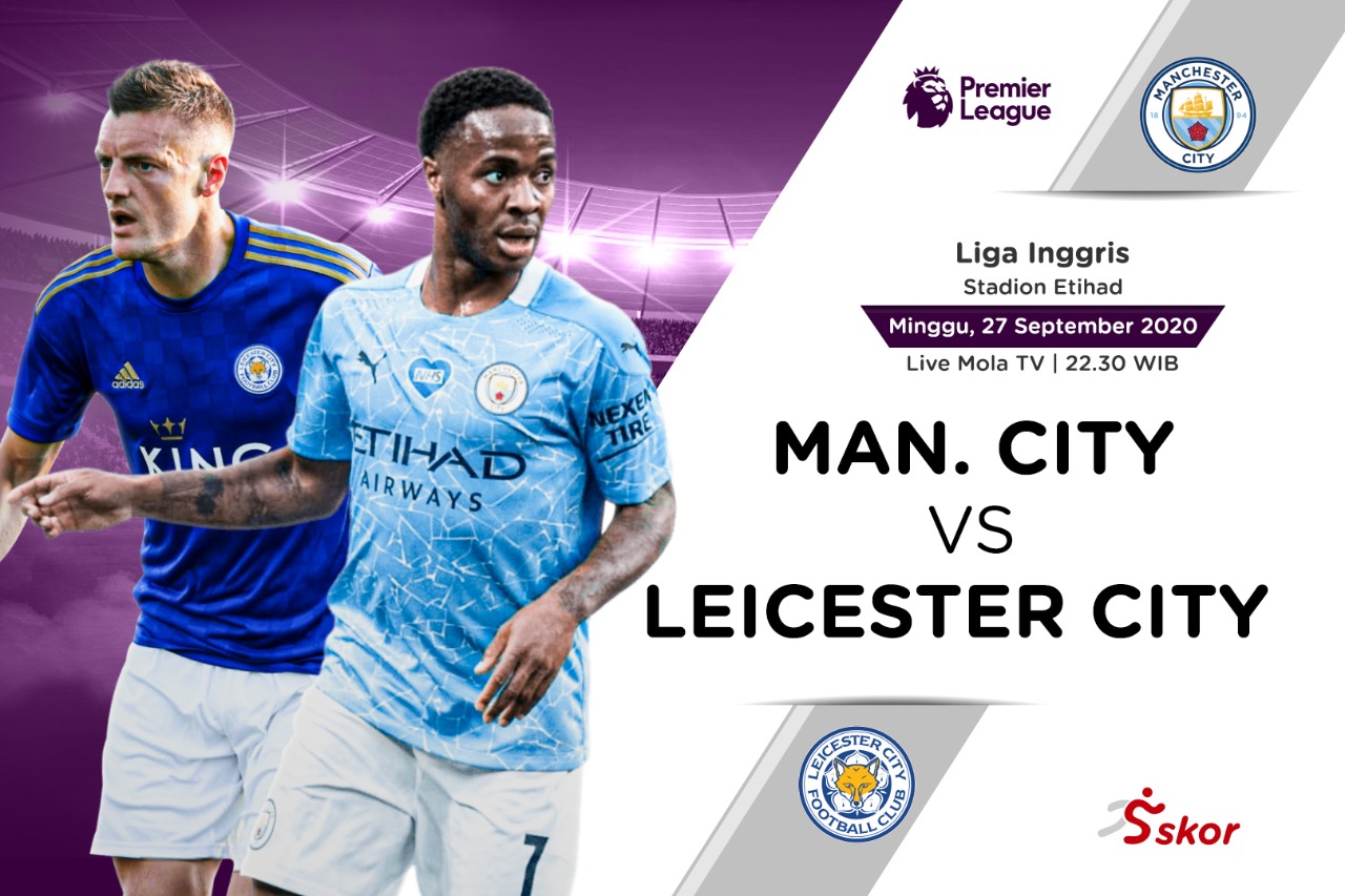 Link Live Streaming Liga Inggris: Manchester City vs Leicester City