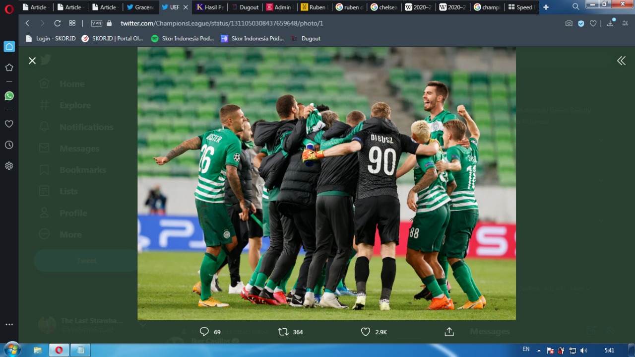 Ferencvaros dan Rekor Penantian Terpanjang Kembali ke Liga Champions