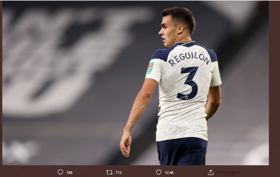 Debut Menjanjikan Sergio Reguilon di Tottenham Hotspurs
