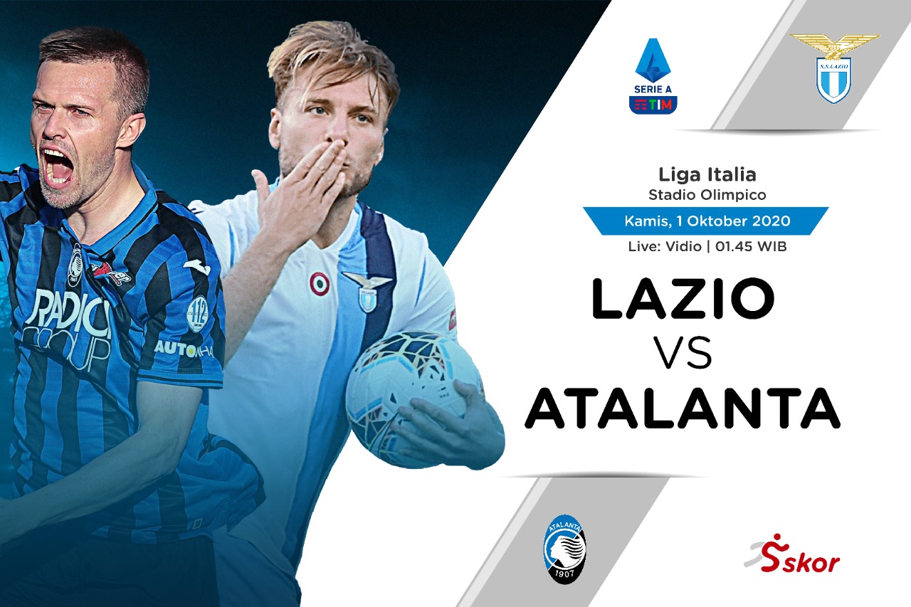 Link Live Streaming Liga Italia: Lazio vs Atalanta