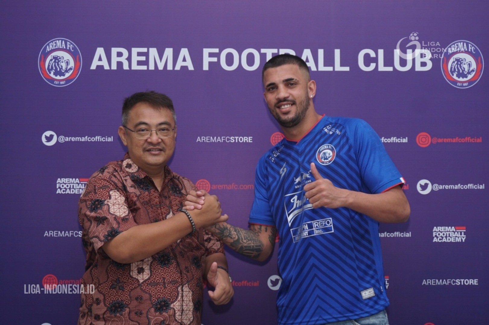 Pemain Arema FC Dapat Perpanjangan Kontrak dengan Durasi yang Bervariasi