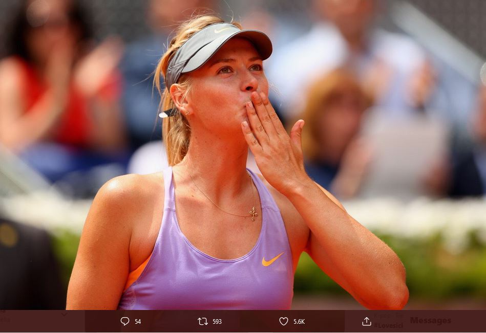 Kenang Masa Muda, Maria Sharapova Sempat Tak Tahu Arti Sukses