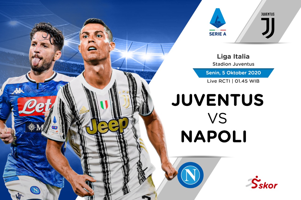 Link Live Streaming Liga Italia: Juventus vs Napoli